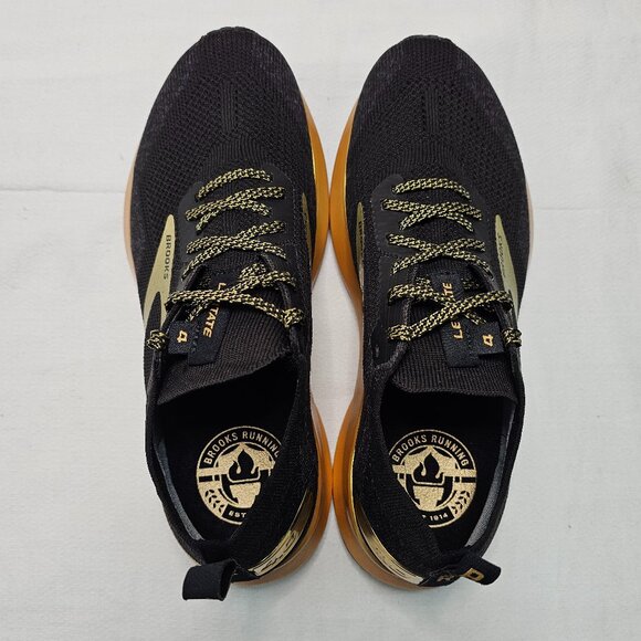 Brooks Running Levitate 4 Black Gold Victory Trainer Shoes Women's Size 8- EUC - Picture 5 of 11